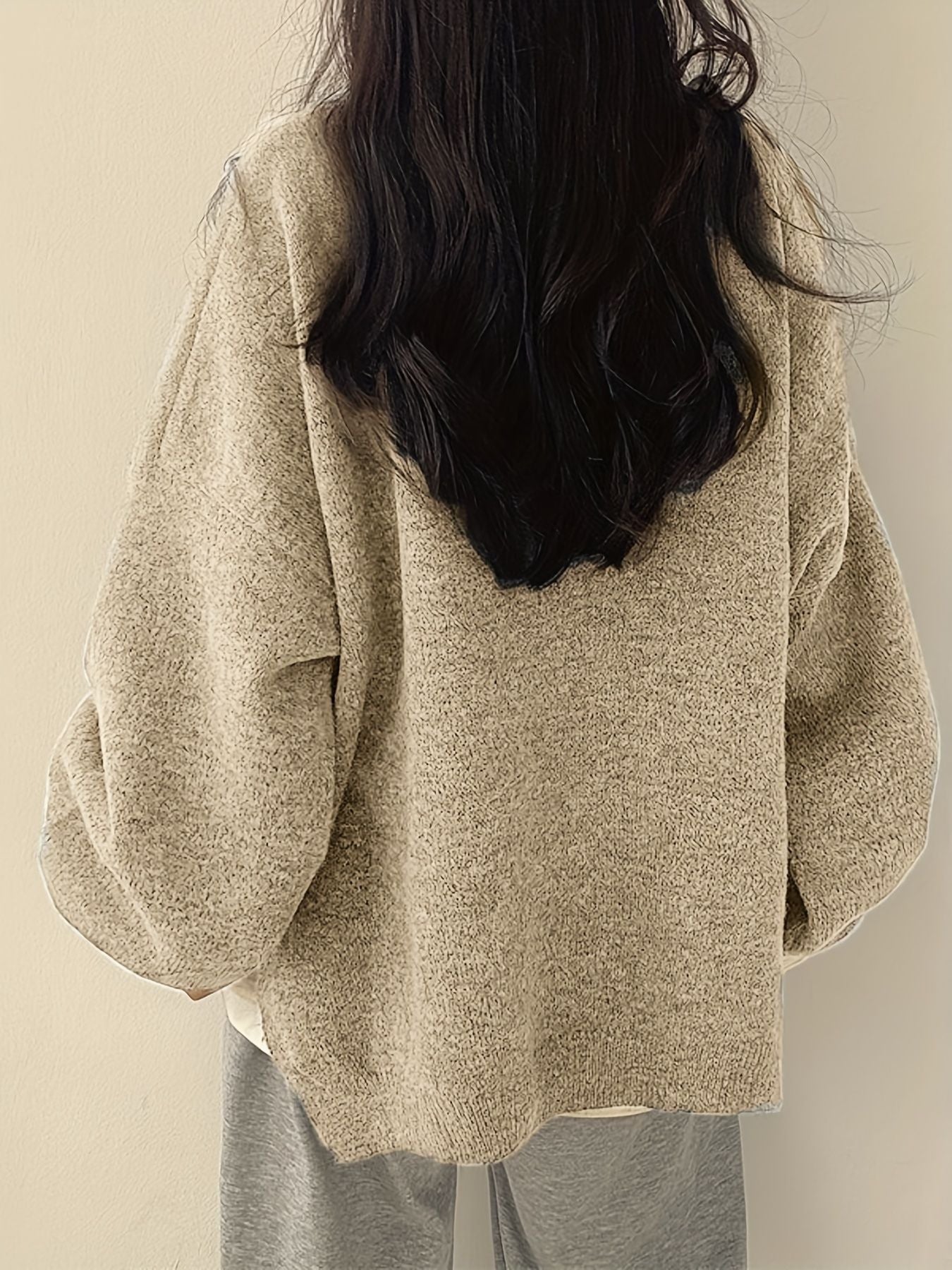 Noémie™ | Pull décontracté à Col Rond