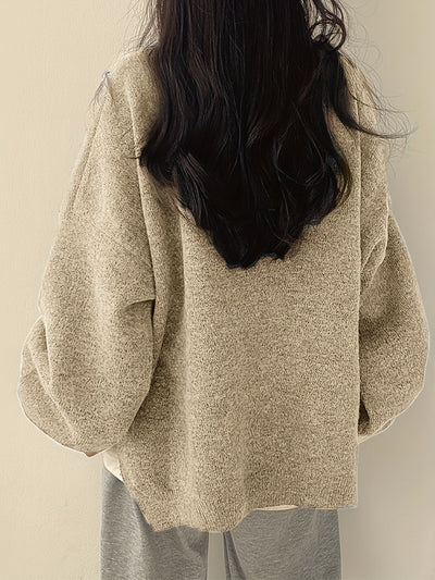Noémie™ | Pull décontracté à Col Rond