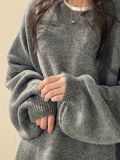 Noémie™ | Pull décontracté à Col Rond