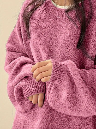 Noémie™ | Pull décontracté à Col Rond