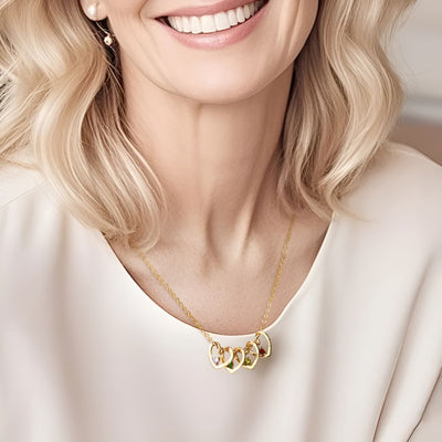 Coeurlien™ | Collier Personnalisé pour Maman & Mamie