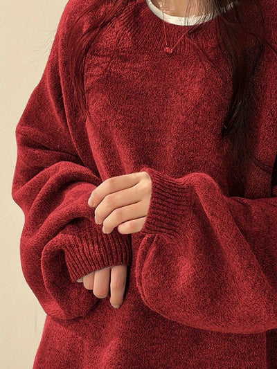Noémie™ | Pull décontracté à Col Rond