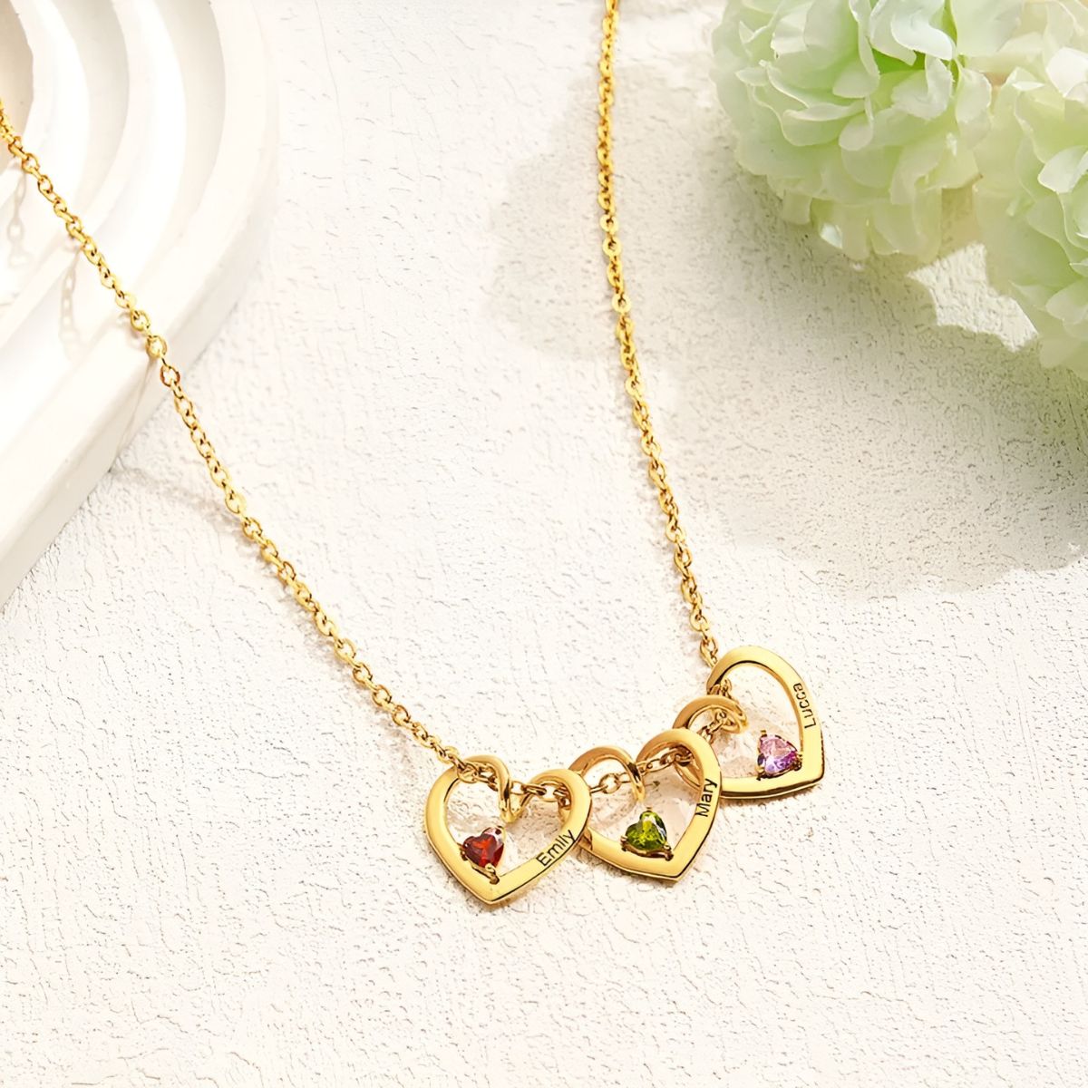 Coeurlien™ | Collier Personnalisé pour Maman & Mamie