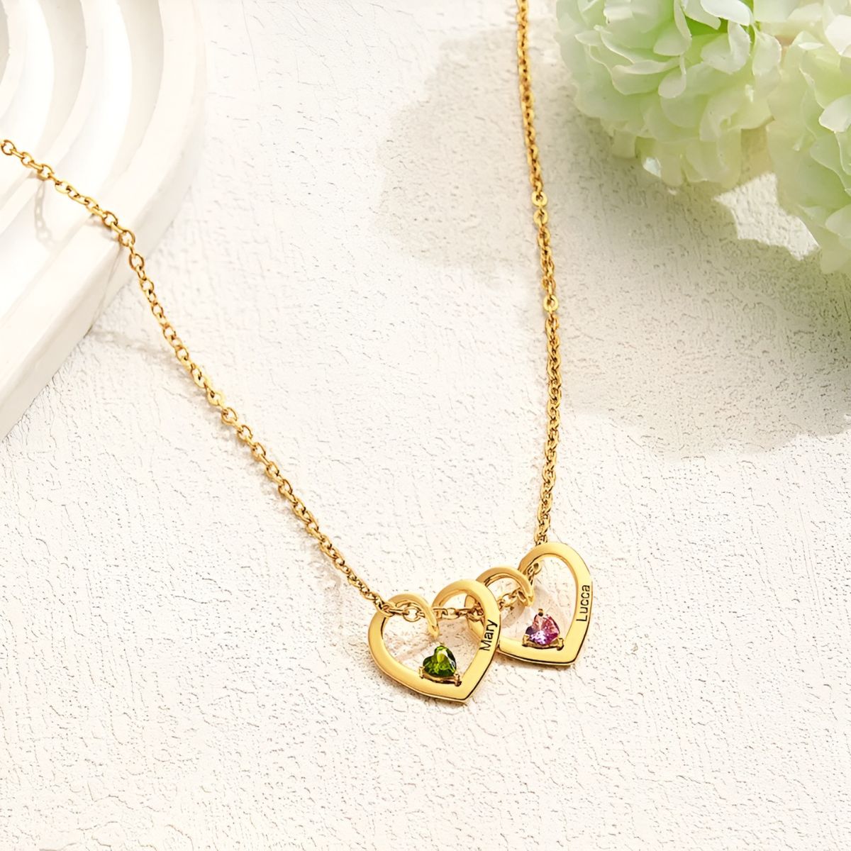 Coeurlien™ | Collier Personnalisé pour Maman & Mamie