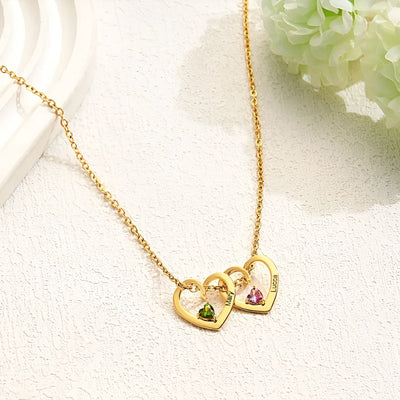 Coeurlien™ | Collier Personnalisé pour Maman & Mamie