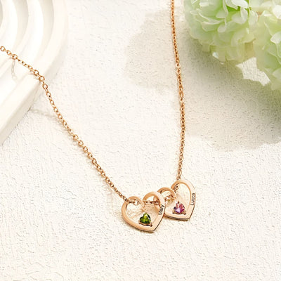 Coeurlien™ | Collier Personnalisé pour Maman & Mamie