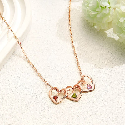 Coeurlien™ | Collier Personnalisé pour Maman & Mamie