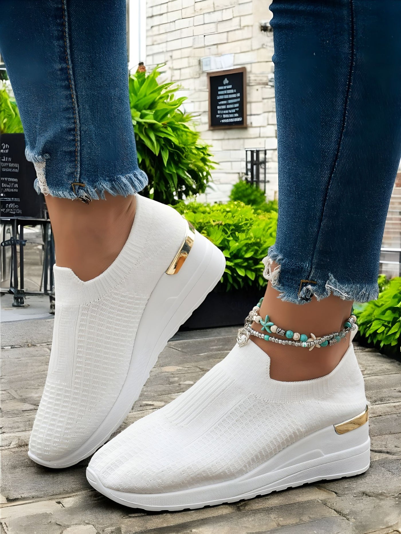 Thalia™ | Baskets Confortables à Semelles en Maille