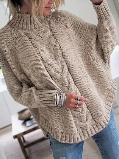 Valentine™ | Pull à Torsades d'inspiration Vintage