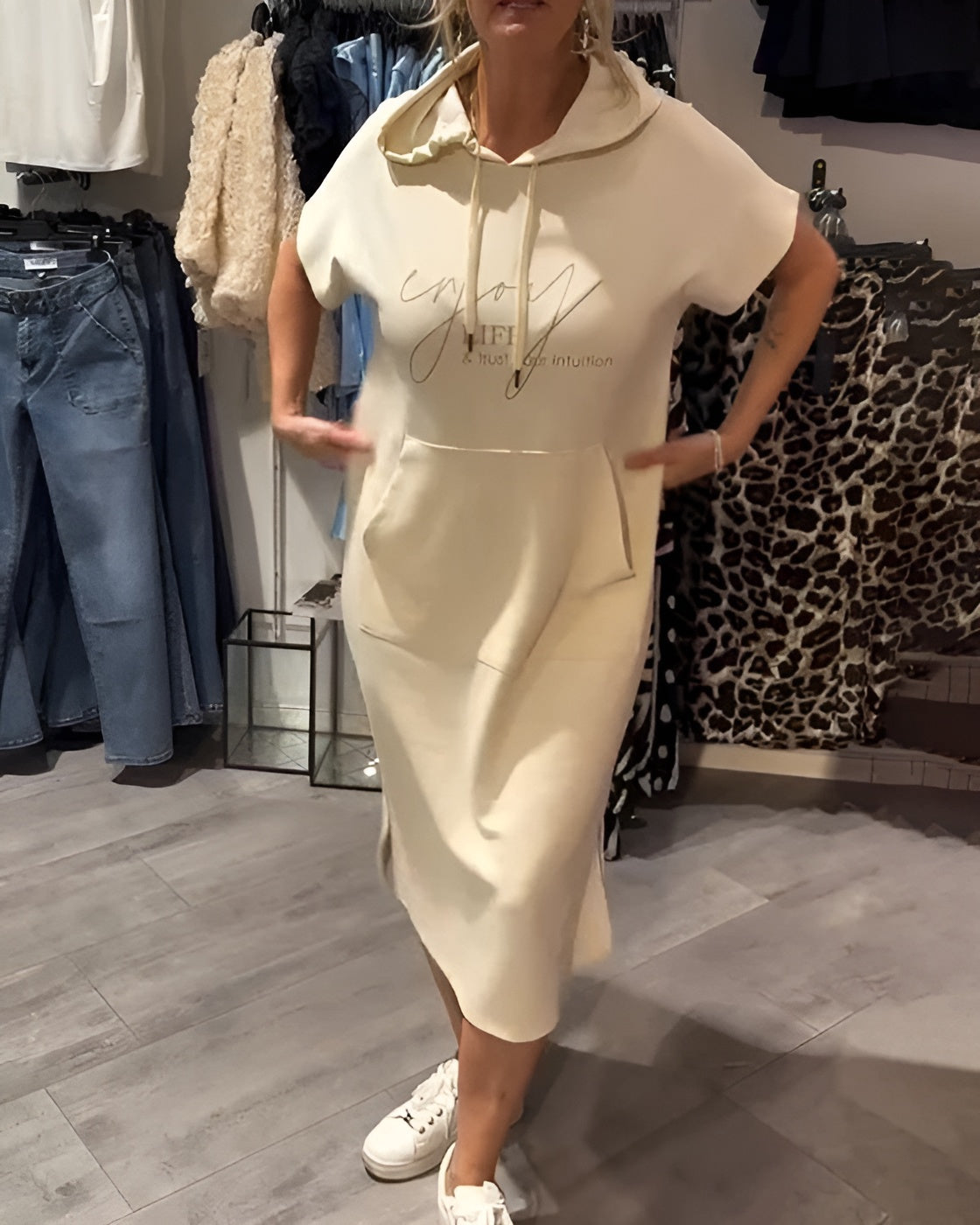 Natacha™ | Robe Sweat Ample et Confortable