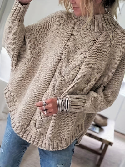 Valentine™ | Pull à Torsades d'inspiration Vintage