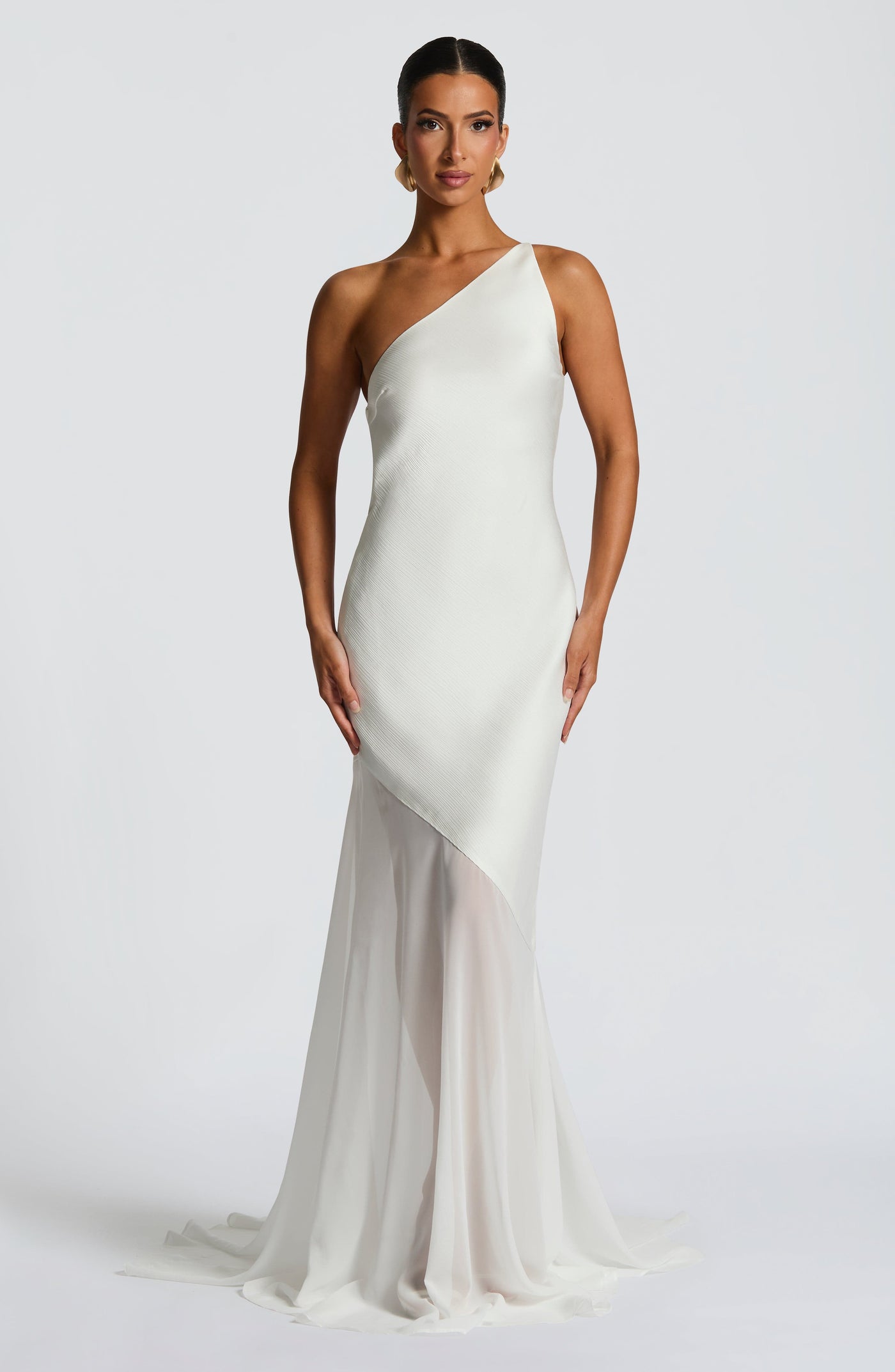 Colette™ | Robe en Maille à une Épaule