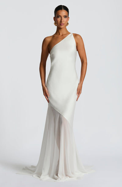 Colette™ | Robe en Maille à une Épaule