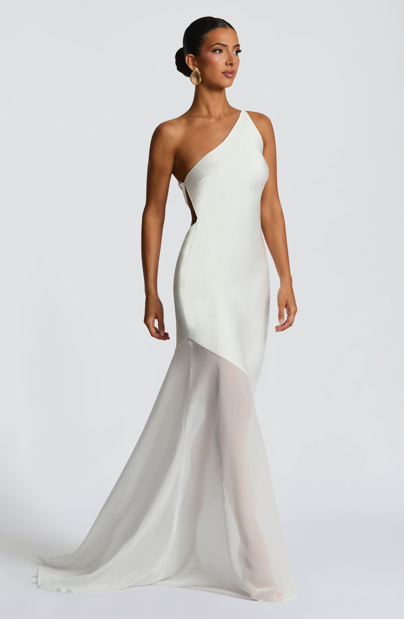 Colette™ | Robe en Maille à une Épaule