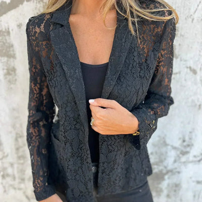 Auriane™ | Blazer en Dentelle