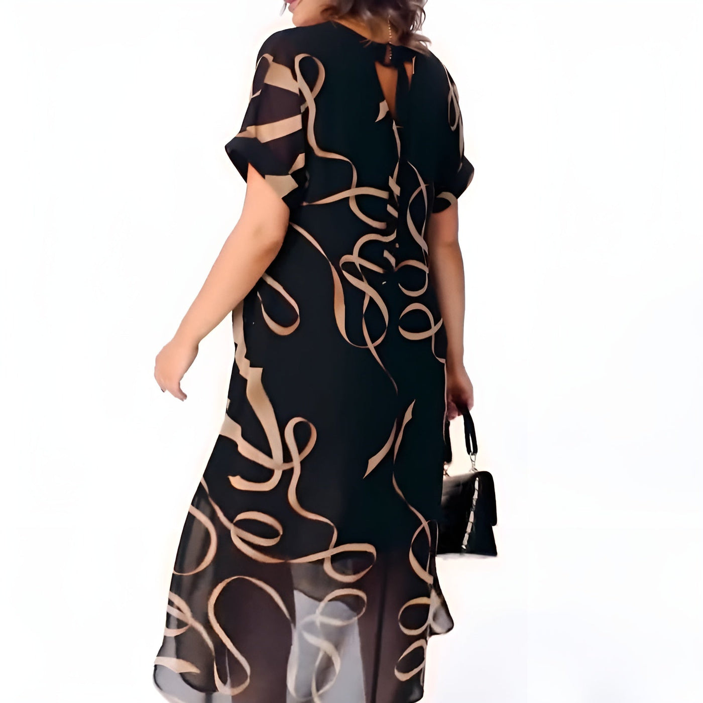 Clémence™ | Robe Midi Fluide