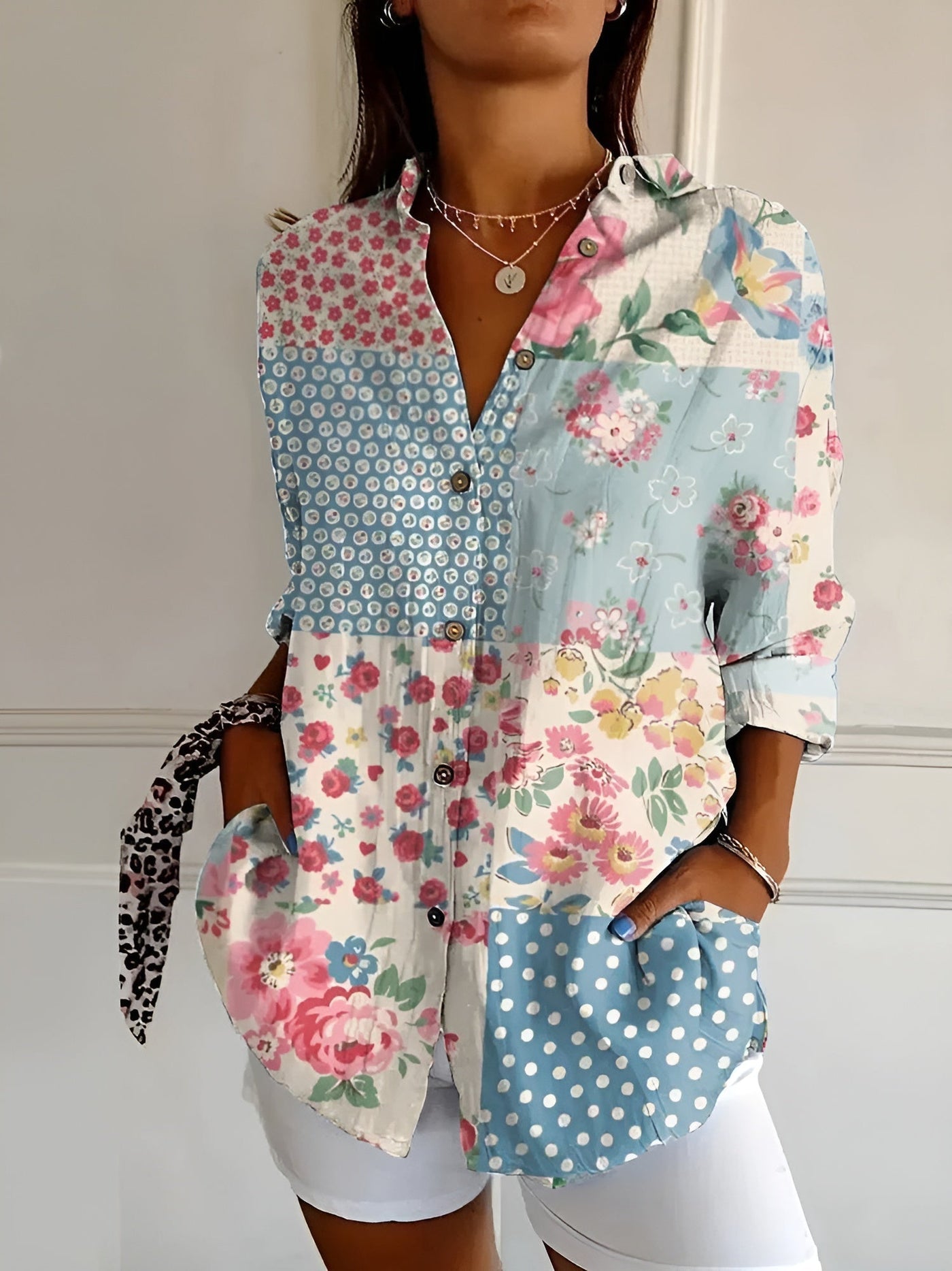 Ronja™ | Blouse à Motif Floral