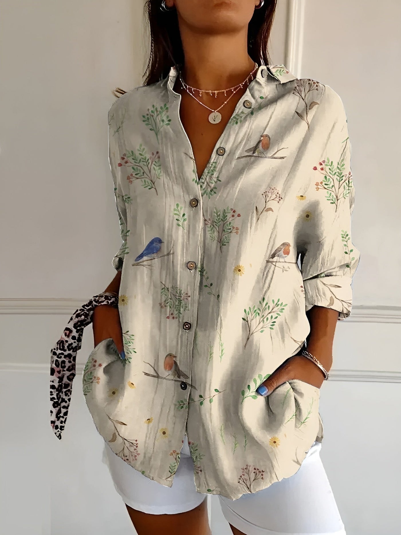 Ronja™ | Blouse à Motif Floral