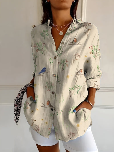 Ronja™ | Blouse à Motif Floral