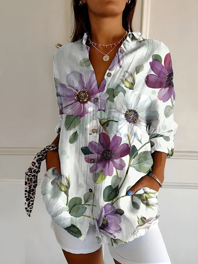 Ronja™ | Blouse à Motif Floral