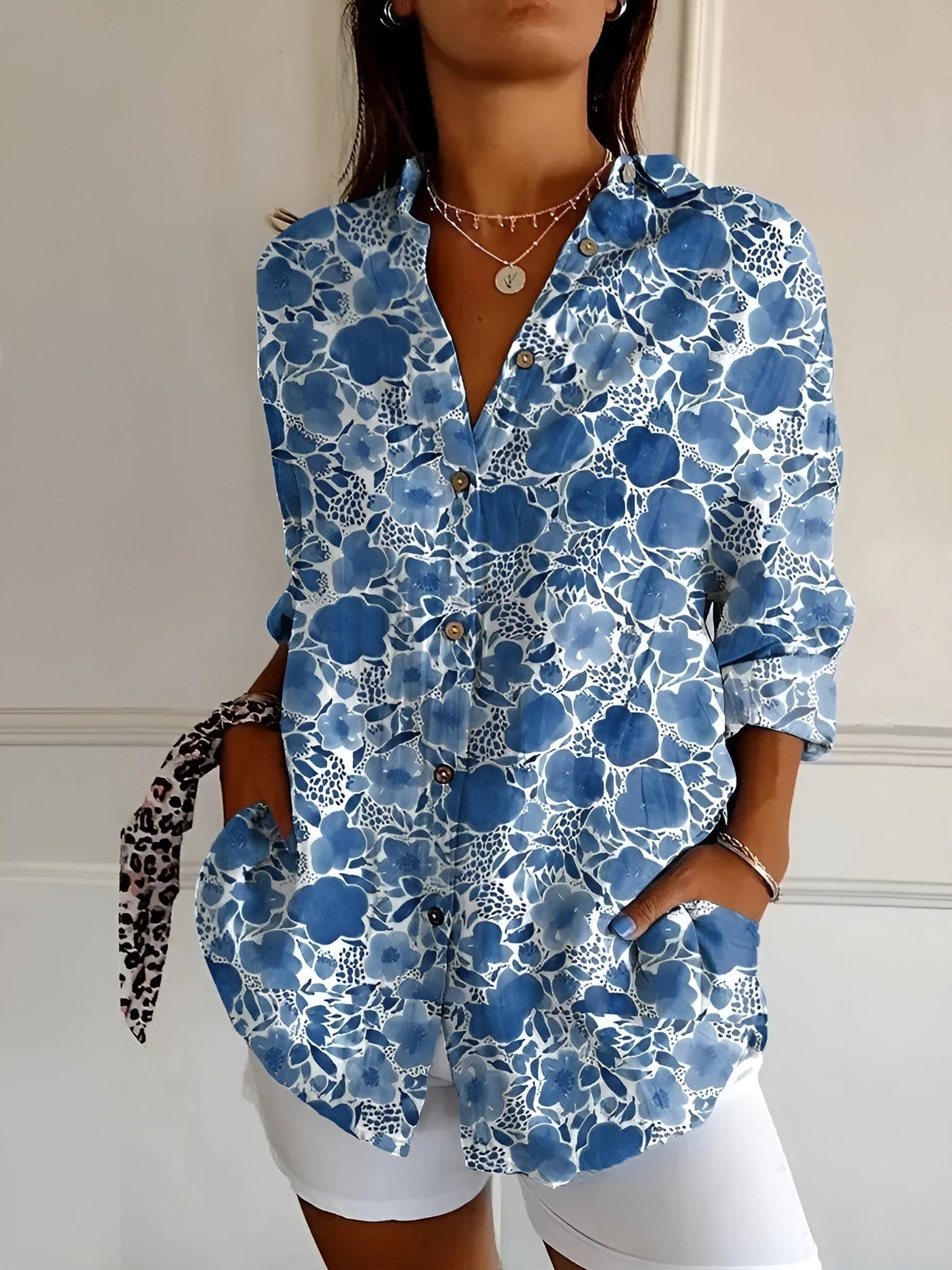 Ronja™ | Blouse à Motif Floral