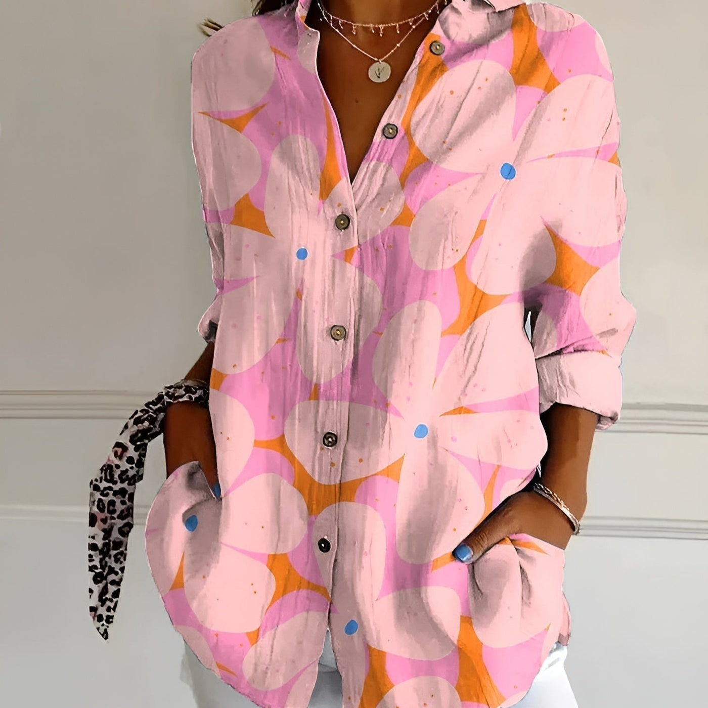 Ronja™ | Blouse à Motif Floral