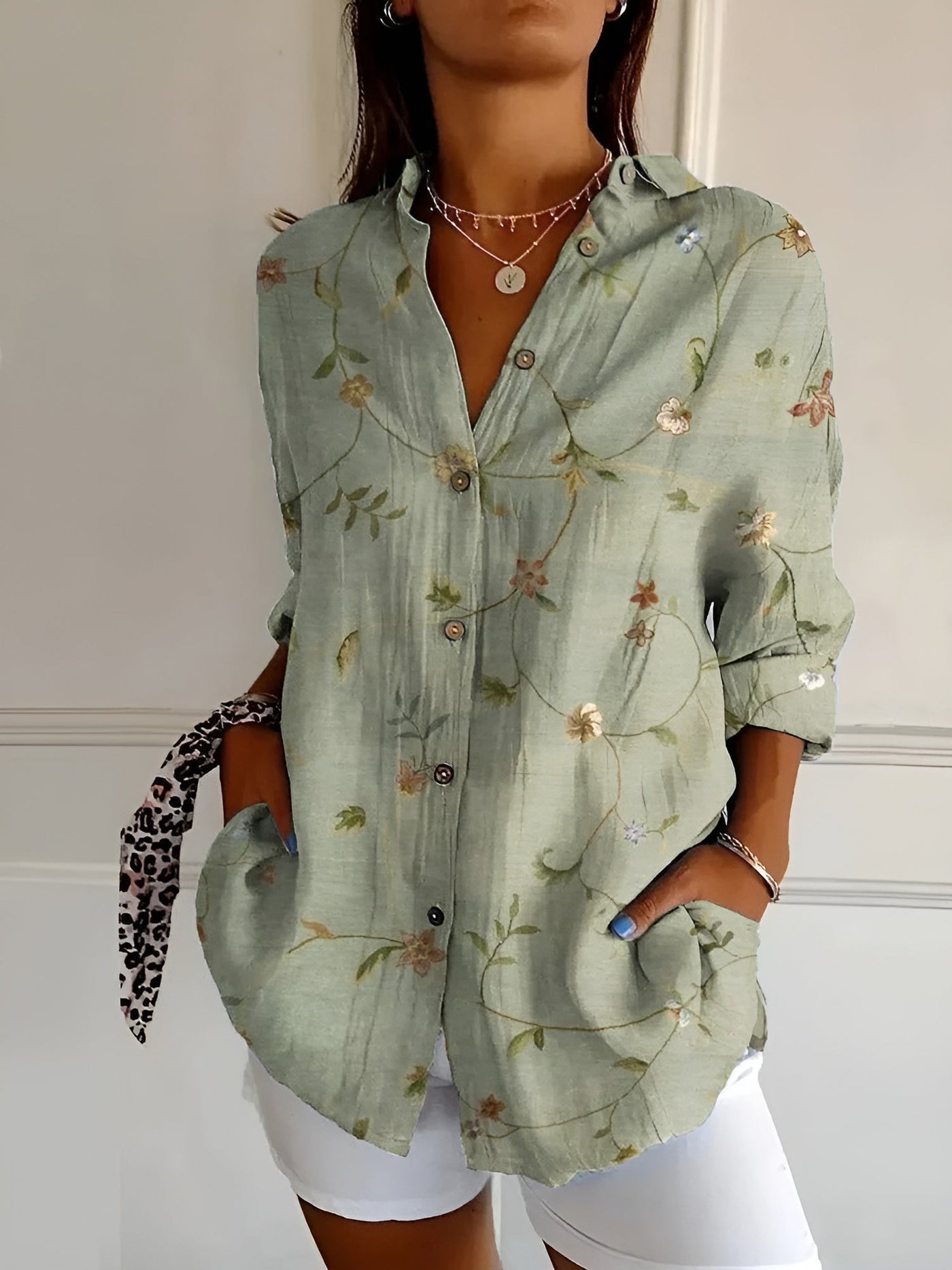 Ronja™ | Blouse à Motif Floral